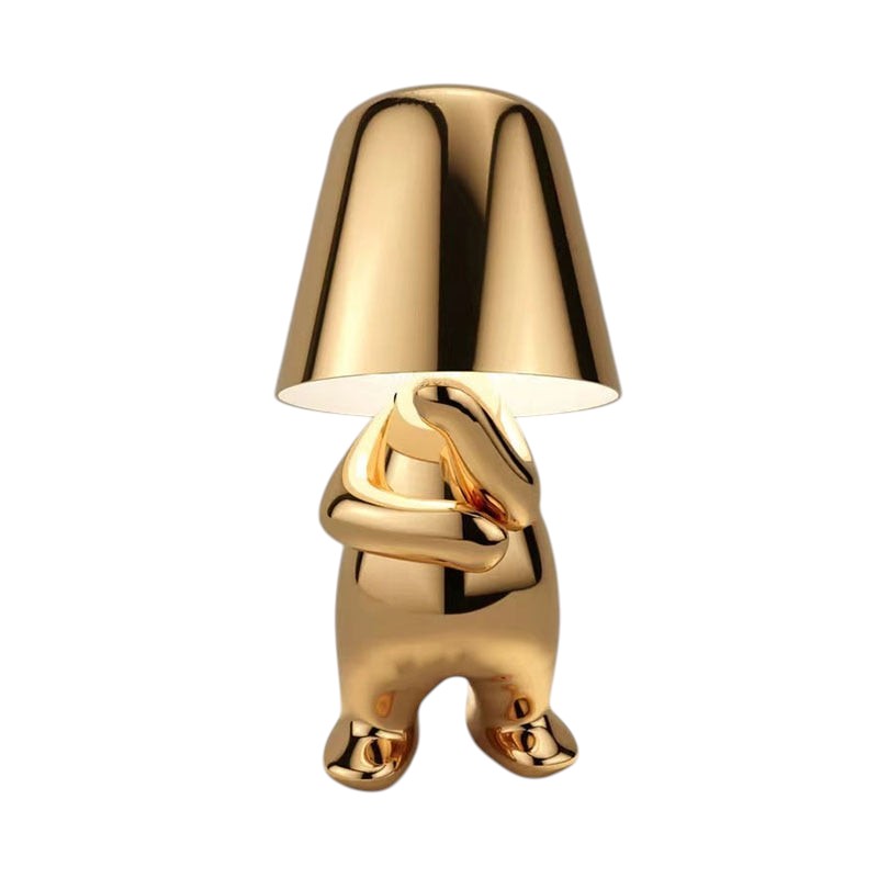 Rechargeable LED Table Lamp with Character Figurine Base