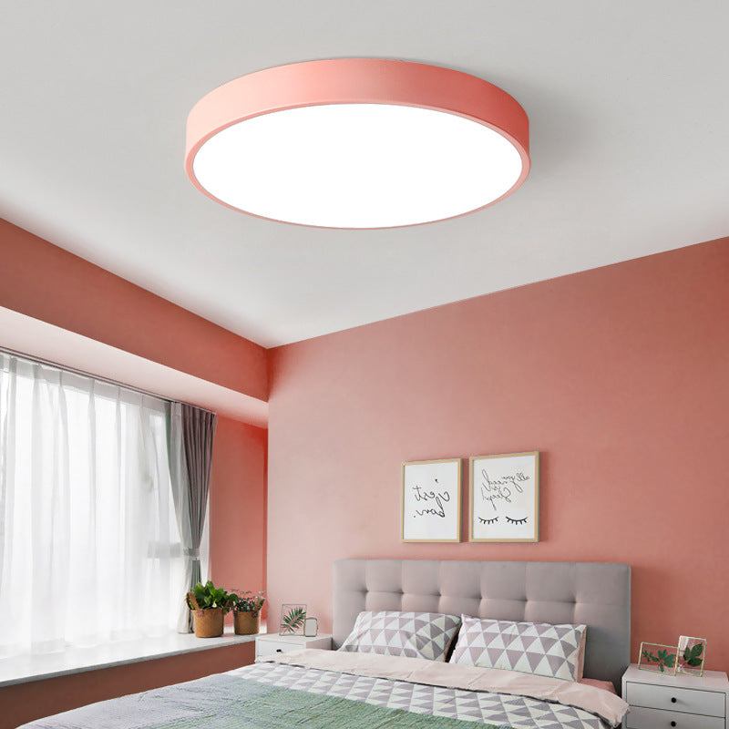 Round Flush Mount LED Ceiling Light