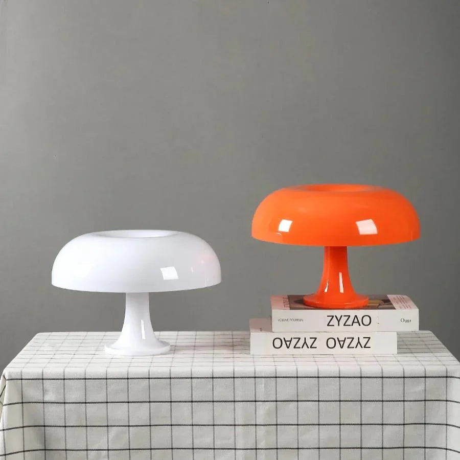 Mushroom Table Lamp E14 Retro Bedside and Desk Light