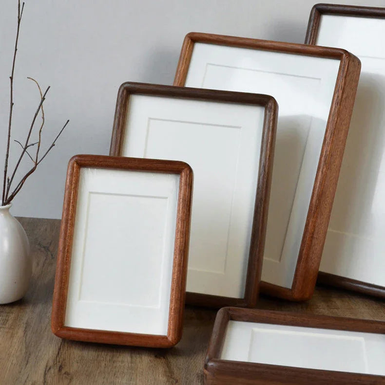 Solid Hardwood Picture Frame with Mortise and Tenon Joints