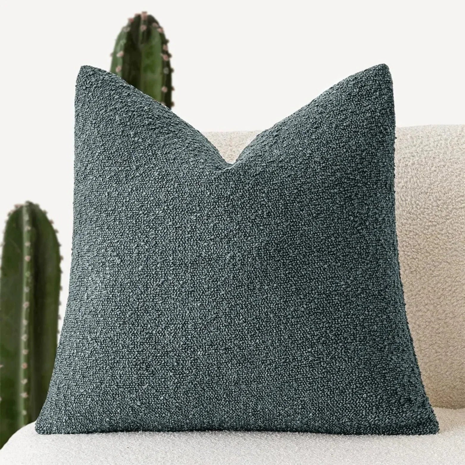 Textured Boucle Cushion Cover