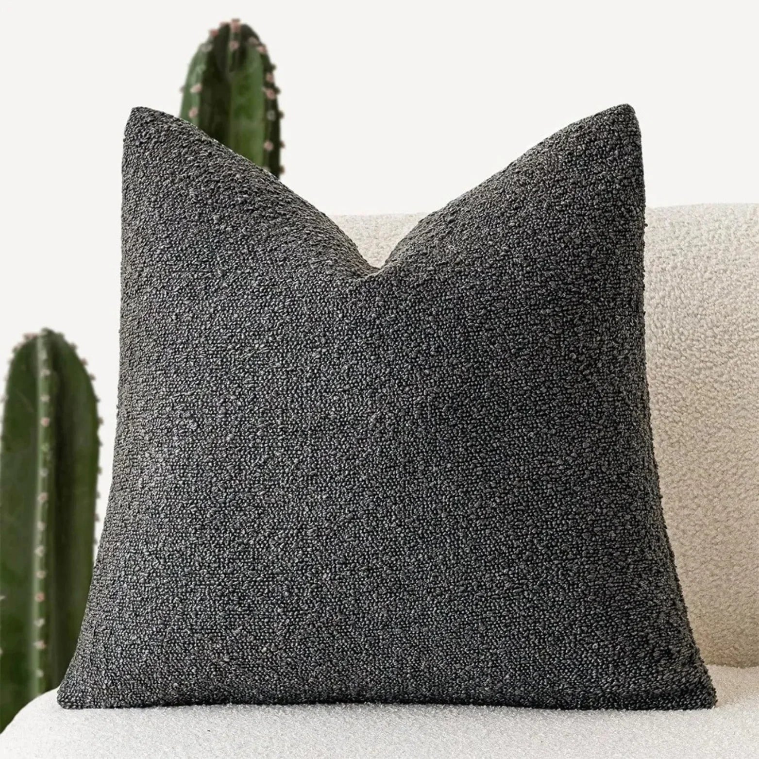 Textured Boucle Cushion Cover