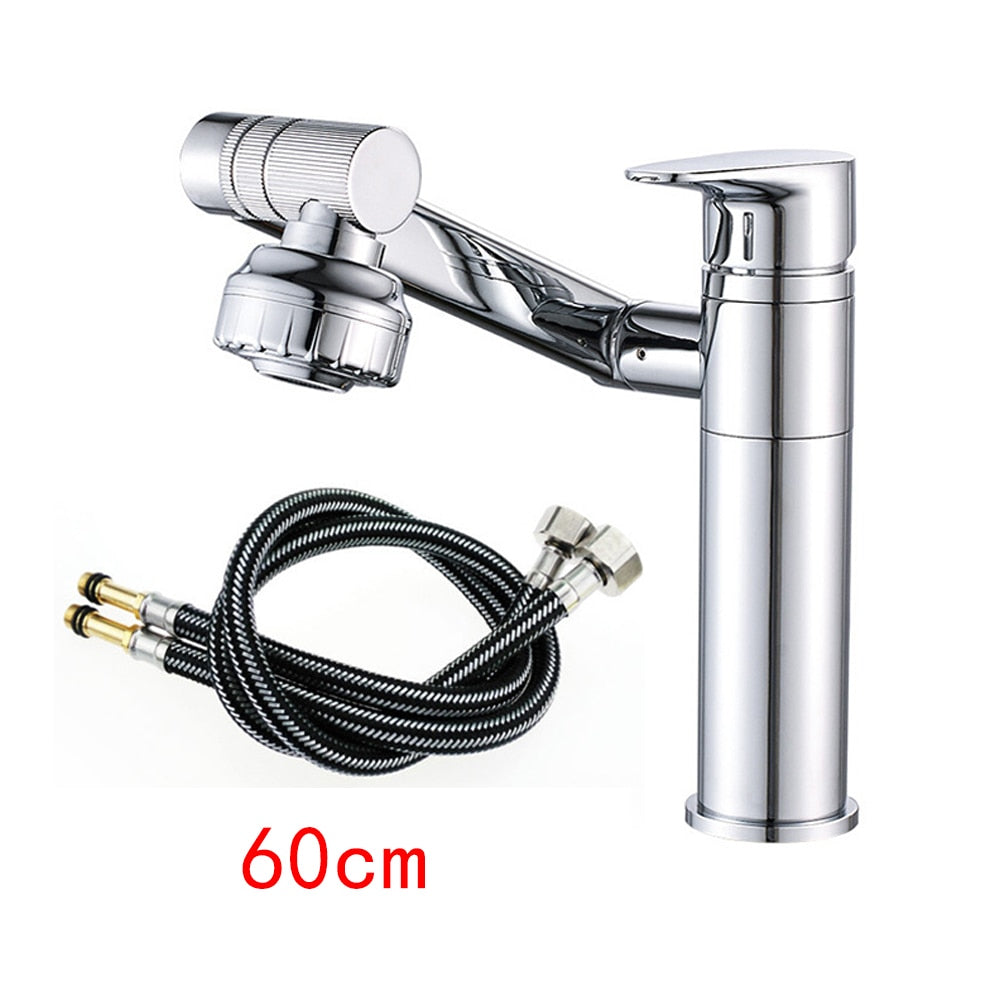 Mixer Tap 1080 Degree Rotating Aerator Brass Bathroom Basin Kitchen Sink