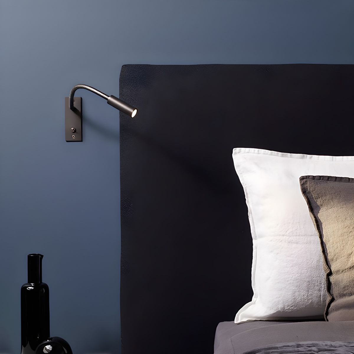 Wall Reading Light with Gooseneck Arm and Toggle Switch