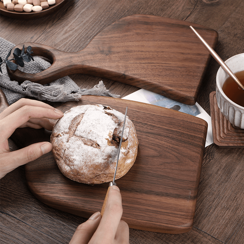 Walnut Wooden Cutting Board with Handle