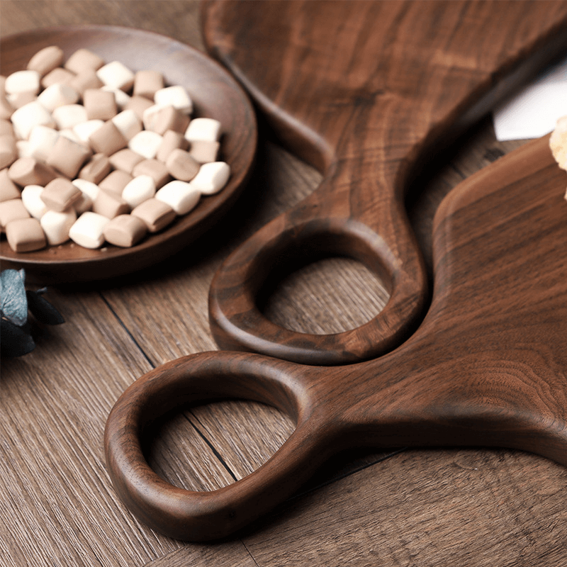 Walnut Wooden Cutting Board with Handle