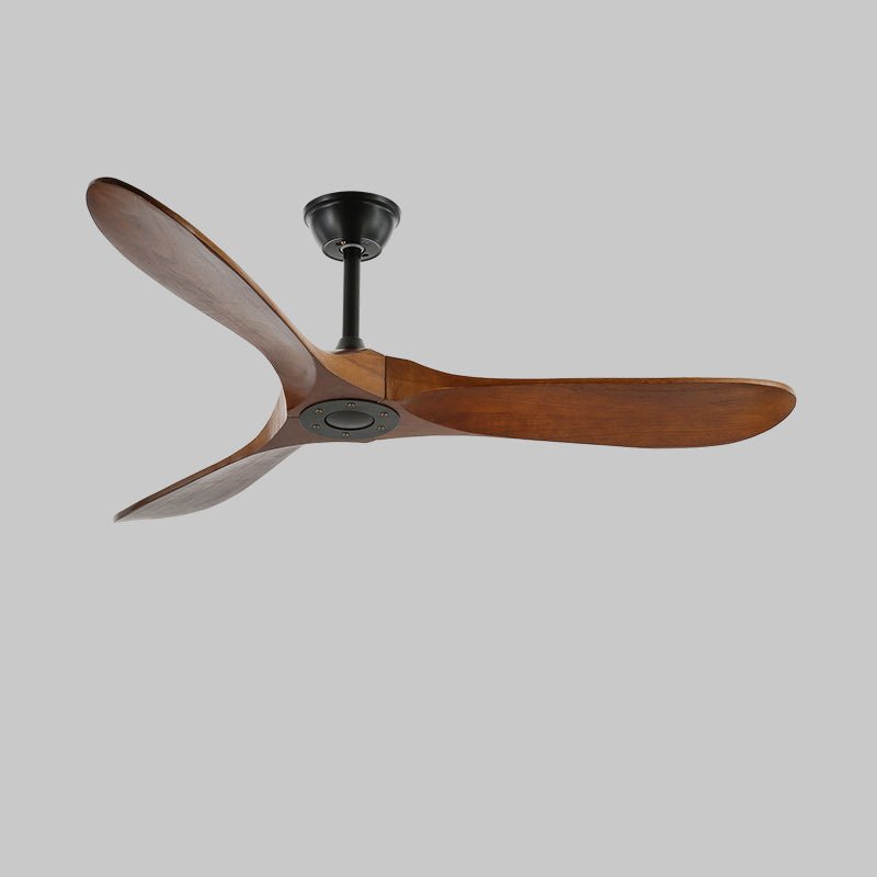 Wood Ceiling Fan with Remote Control