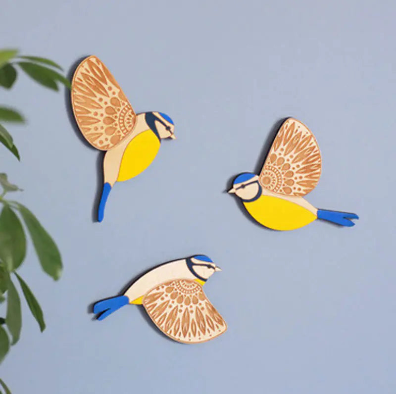 Wooden Flying Bird Wall Decor