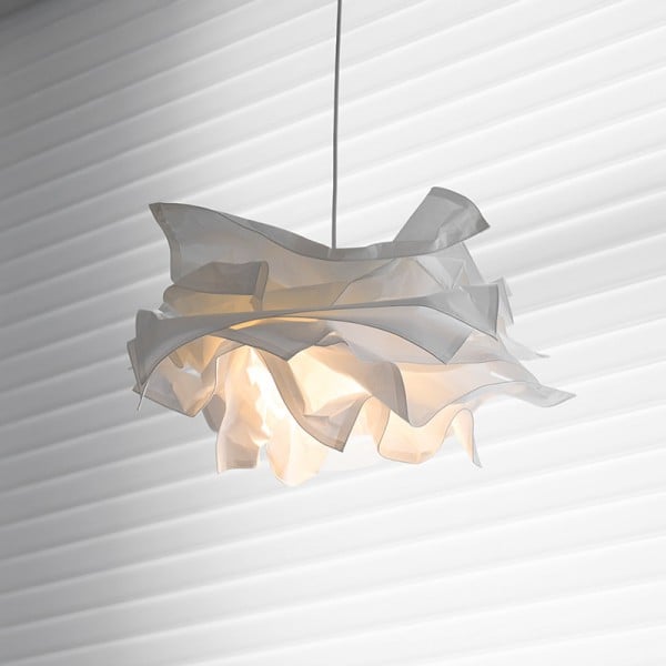 Pendant Light Parchment Cloud Shade LED Dimmable Nordic Living Room Bedroom