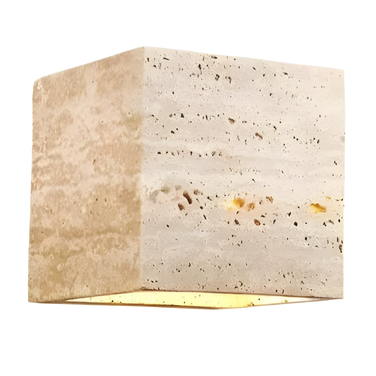 Outdoor Wall Light Travertine Stone LED IP65 Minimalist Patio Garden Courtyard