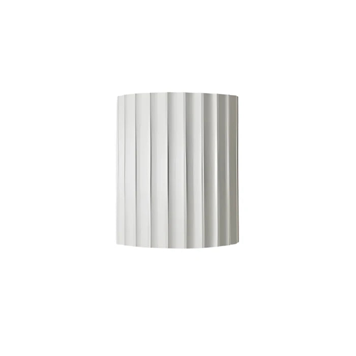 Wall Light Resin Plaster Shade Sculptural Minimalist Bedroom Hallway Reading