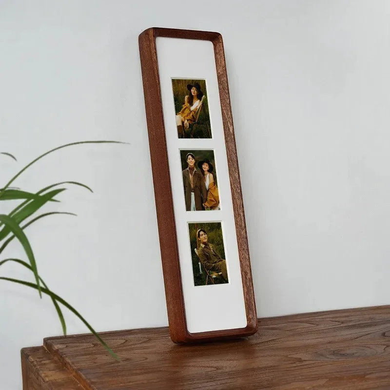 Solid Wood Multi Aperture Picture Frame for 3 or 4 Photos