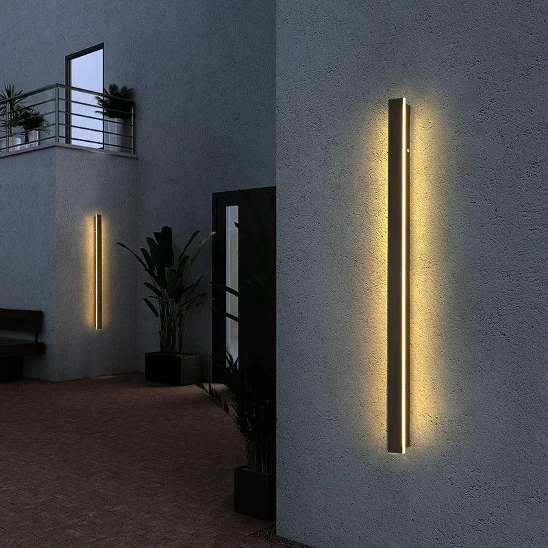 Linear LED Wall Light IP65 Rated Indoor and Outdoor