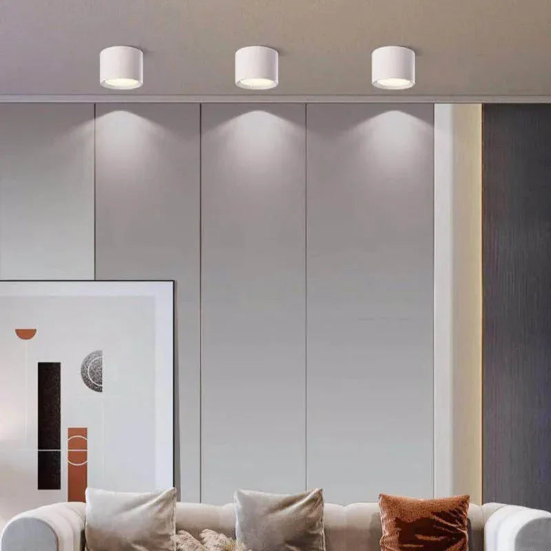 Aluminium LED Surface Mounted Downlight Dimmable Spotlight