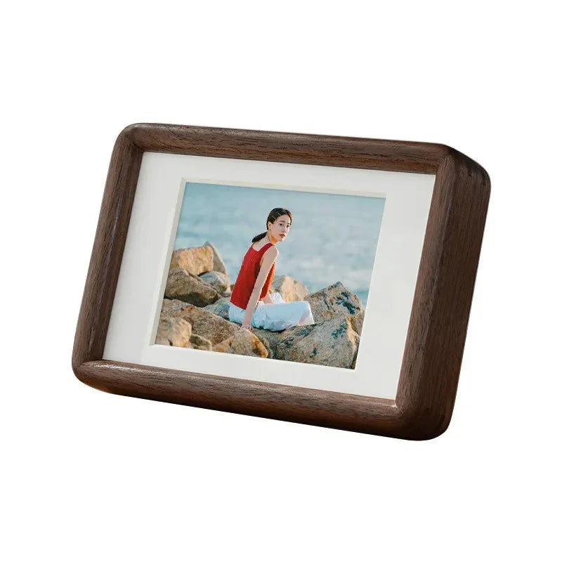 Solid Hardwood Picture Frame with Mortise and Tenon Joints
