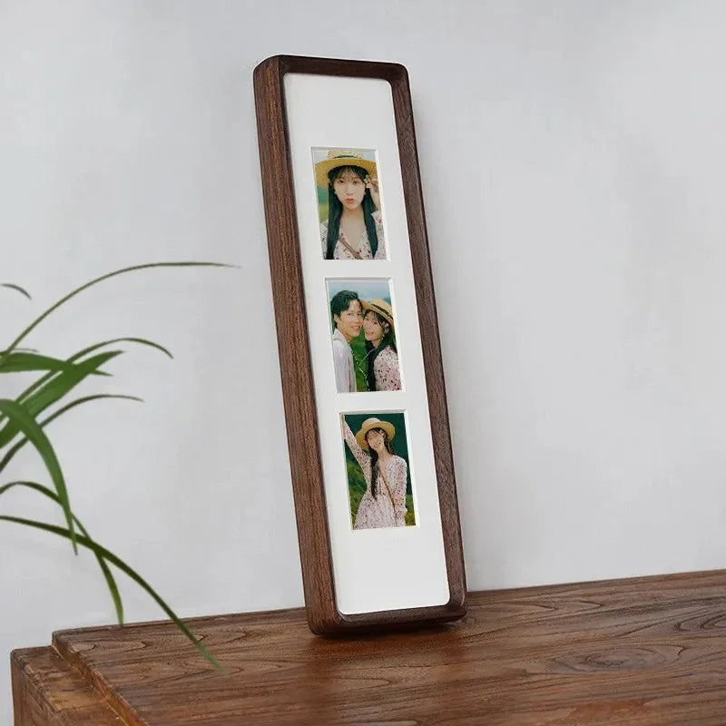 Solid Wood Multi Aperture Picture Frame for 3 or 4 Photos
