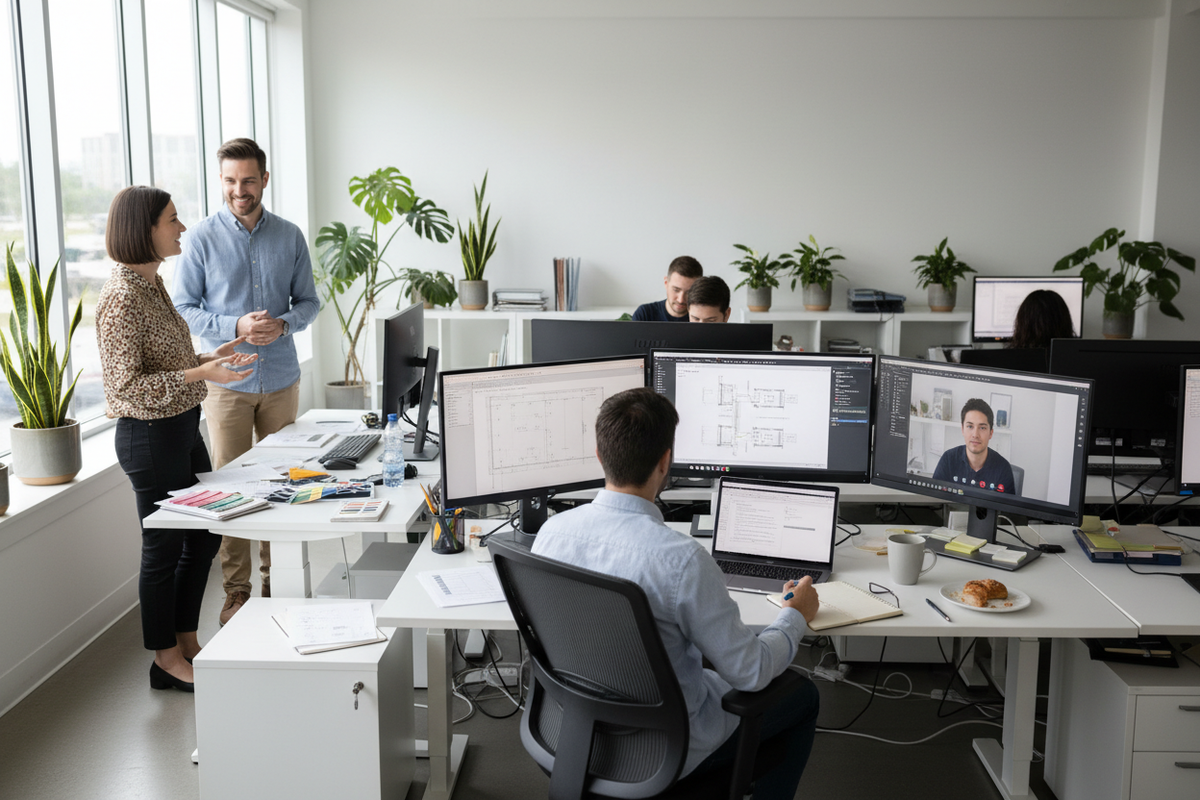 more realtic office work 