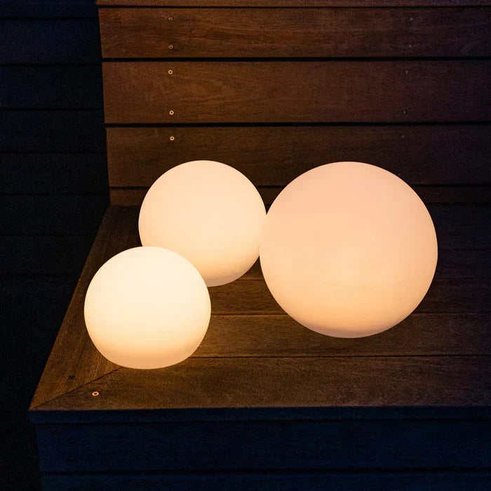 Garden Light Sphere LED Rechargeable RGB Ball Light Remote Control Patio Lawn Outdoor