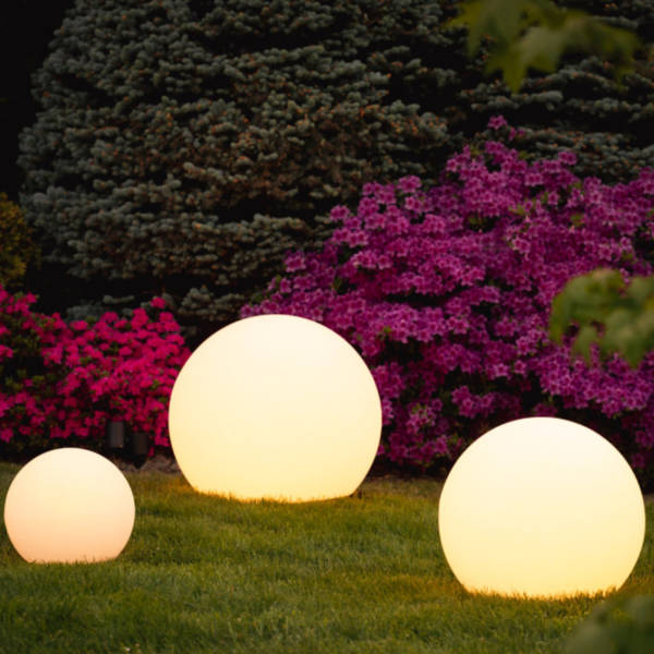 Garden Light Sphere LED Rechargeable RGB Ball Light Remote Control Patio Lawn Outdoor