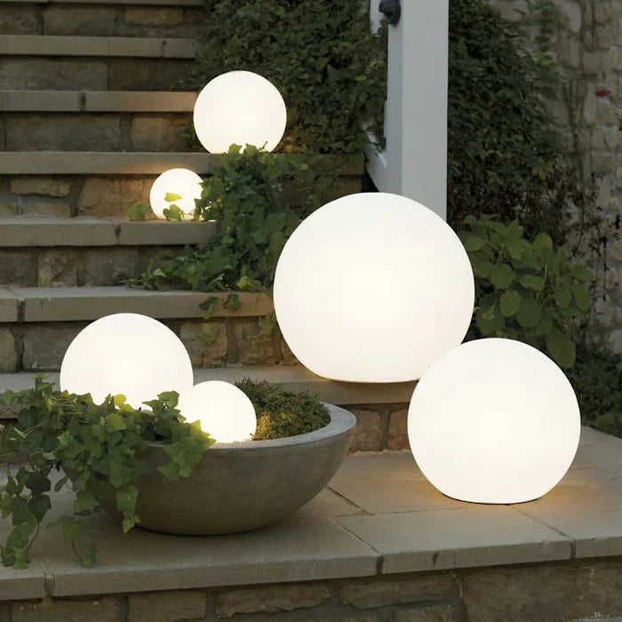 Garden Light Sphere LED Rechargeable RGB Ball Light Remote Control Patio Lawn Outdoor