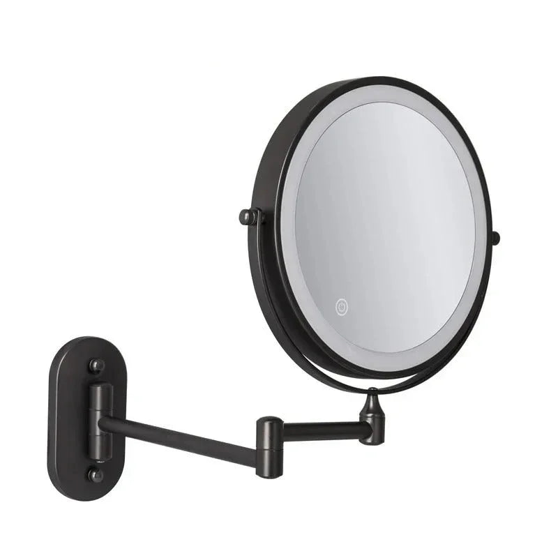 Magnifying LED Makeup Mirror Rechargeable Wall Mounted