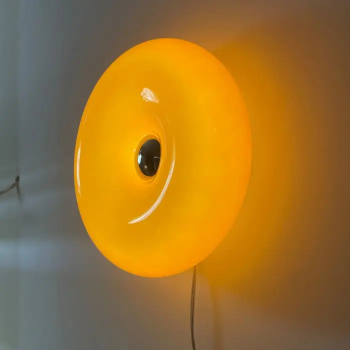 Table Lamp Donut Ring LED Dimmable Bauhaus Retro Mood Light Bedside Console