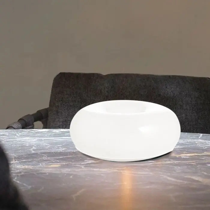 Table Lamp Donut Ring LED Dimmable Bauhaus Retro Mood Light Bedside Console