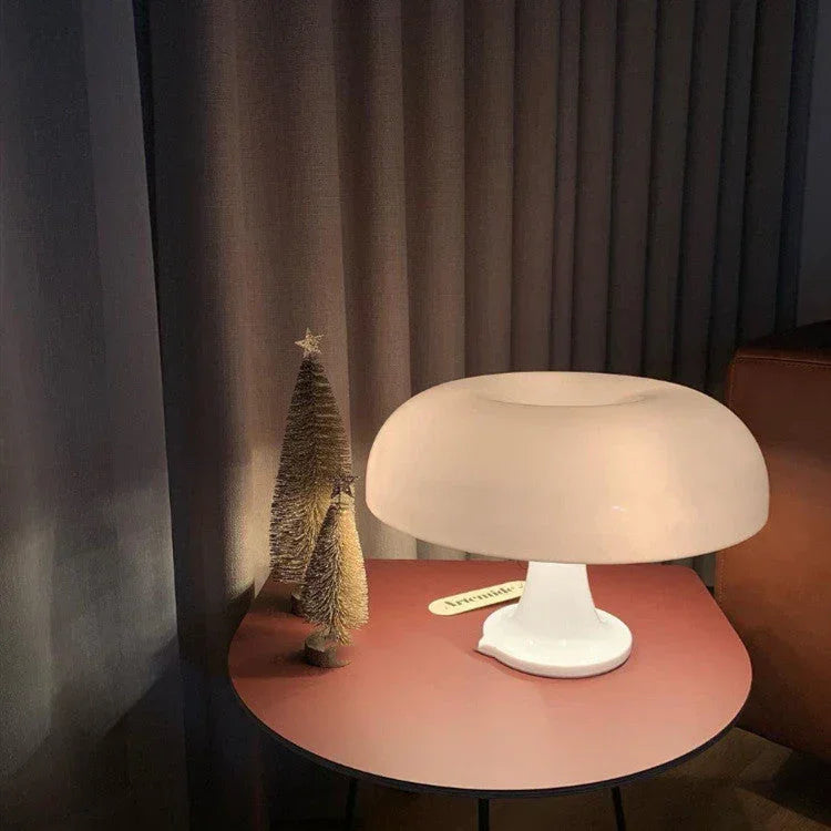 Mushroom Table Lamp E14 Retro Bedside and Desk Light