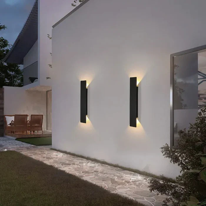 Outdoor Wall Light LED Up Down Aluminium IP65 Modern Facade Garden Patio Balcony